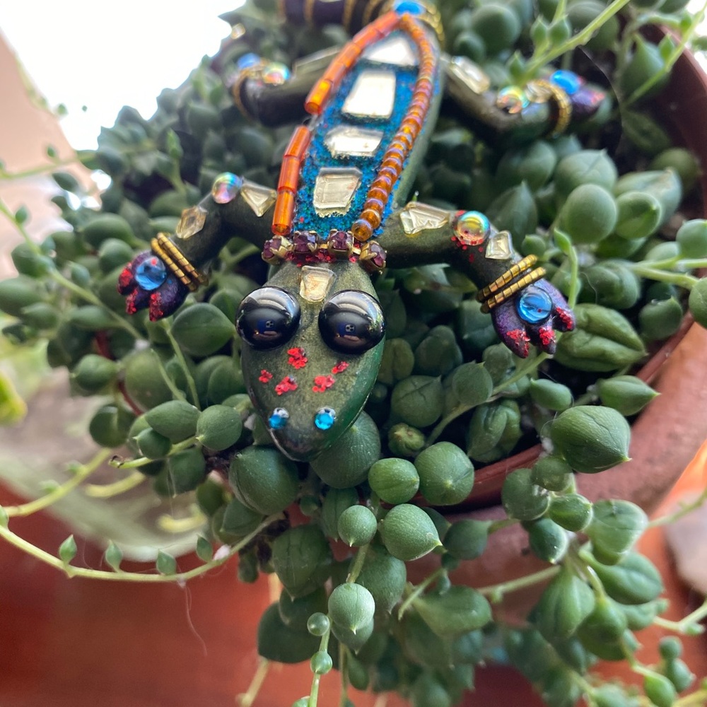 🦎 🦎 Wonderful Lizard brooch!! Lovely